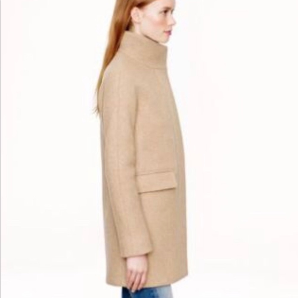 JCrew cocoon coat stadium cloth 4